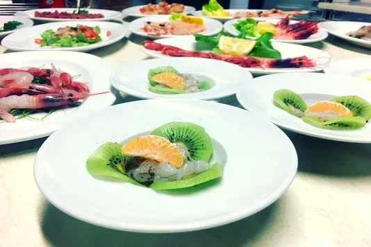 Crudi di mare del Ristorante La Valletta a Valmontone